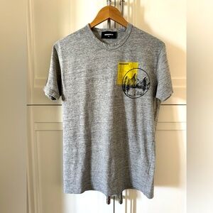 DSquared2 Graphic Print Crew Neck T-Shirt - Medium